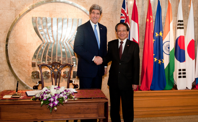U.S. Secretary of State Meets Secretary-General of ASEAN